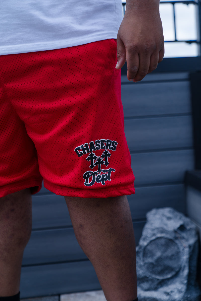 Chasers World Series Red Shorts – TheChasersDept