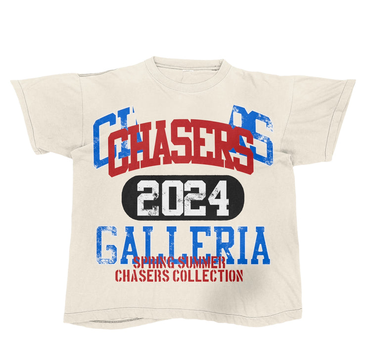 Chasers Galleria Cream Tee